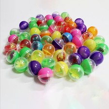 100Pcs 32*32mm Multi-Types Plastic Capsule Toys Vending Machine Random Toys