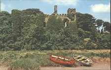 Vintage Postcard Laugharne