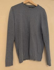 Topman long sleeve blue crew