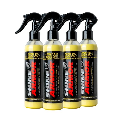 Shine armor spray wax quick - shine,