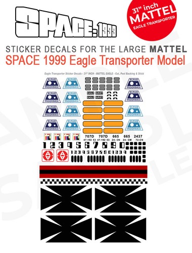 Mattel space 1999 eagle - mattel,