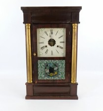19TH C ANTIQUE EMPIRE MANTLE
