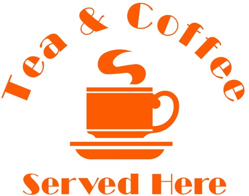 Tea coffee served here - &,