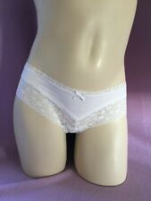 Ex Store Lace Edged Soft Comfortable Briefs Knickers Various Colours 