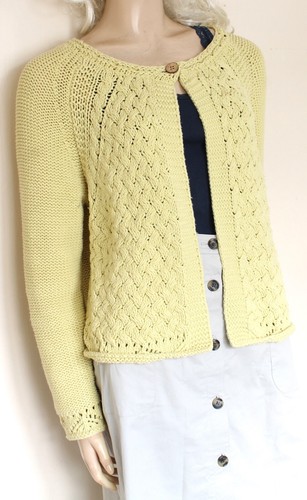 Indigo yellow green chunky - m&s,