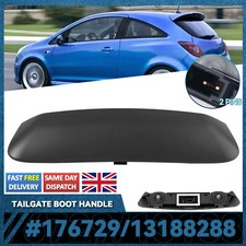 For Vauxhall Corsa D Tailgate Boot Handle w/ Opening Switch 13188288 13188017.