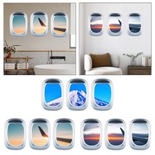 Set of 3 Airplane Wing Wall