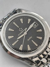 Vintage Black Dial Eterna-Matic KonTiki with Gay Freres Bracelet from 1962