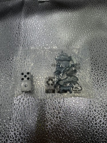 Official monopoly metal - monopoly, token