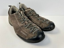 Scarpa brown lace up walking Shoes vibram soles Mens UK 9.5