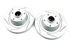 FOR RENAULT MEGANE SPORT 4 RS280 RS300 TROPHY GROOVED REAR BRAKE DISCS 290mm