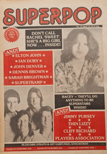 Superpop Magazine April 1979 - Rachel Sweet, Sham 69, Sarah Brightman, Racey