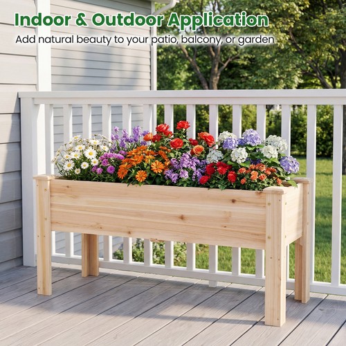 Heavy duty raised planter - raised,
