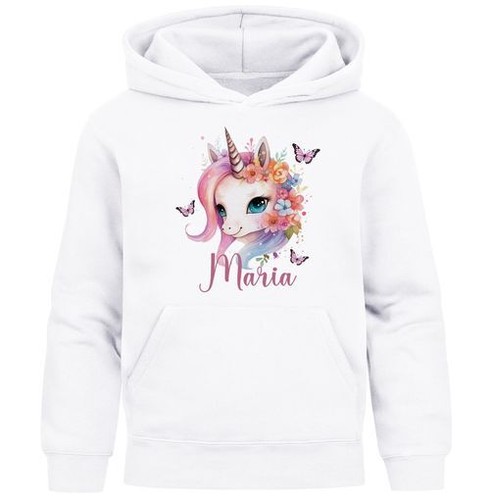 Kids hoodie girls unicorn - hoodie,