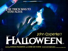 HALLOWEEN 1978 UK Quad poster print 30x40" Jamie Lee Curtis John Carpenter