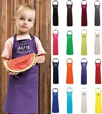 Kids Personalised Head Chef Apron PR149 - Customised with Any Name