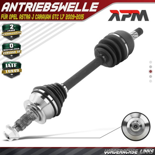 Drive shaft front - drive, left