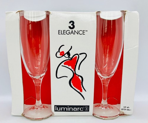 Vintage luminarc champagne - x,