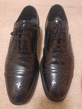 Loake Black Leather Brogues