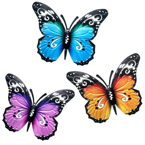 Sunneko large metal - metal, butterfly