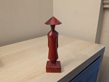 Vintage Oriental Carved Wooden