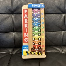 Melissa And Doug Stack And Count Garage Wooden Toys Educational Learning