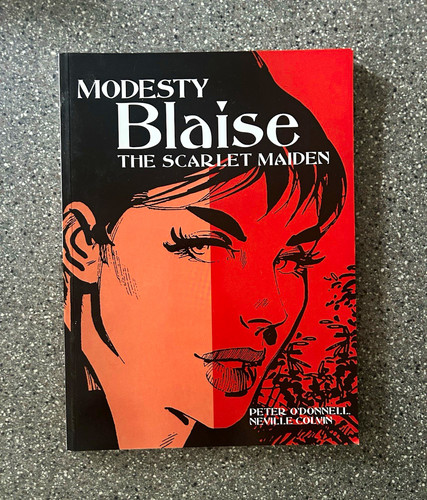 Modesty blaise the scarlet - modesty, blaise: