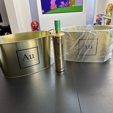 AU Vodka Gold Coloured Metal