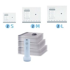 6x Cordless Travel Vacuum Bags