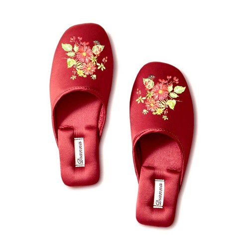 Satin home slippers for - home,