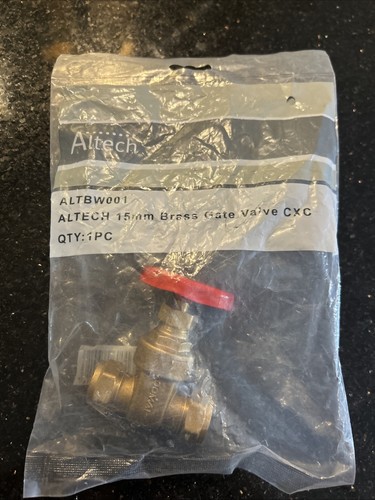 Altech 15mm brass gate valve - altech,