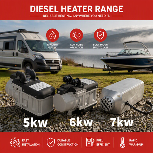 12v 7kw water diesel heater - diesel,