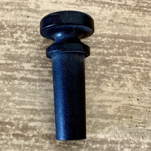 Vintage wooden end pin - end,