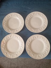 4 x BHS LINCOLN Small Side Bread Tea Plates 6.5 Ins/7cm Made in Britain VGC