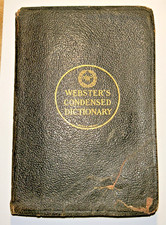 1910 Antique Webster's