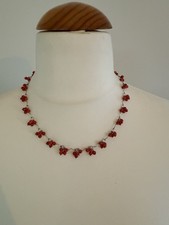 Pia Jewellery Red Necklace and