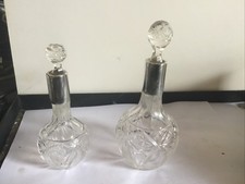 Two Antique Glass Perfume