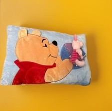 DisneyWinnie The Pooh & Piglet 3D Cushion Pillow Soft Plush Toy Official Rare 