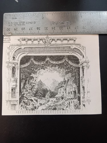 Victorian theatre stage - theatre,