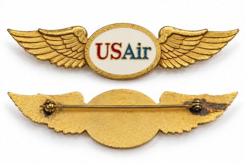 Vintage usair flight - vintage, attendant