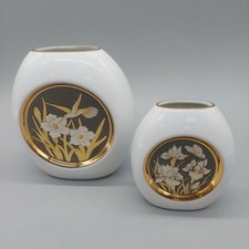 Pair Of The Art Of Chokin 24K