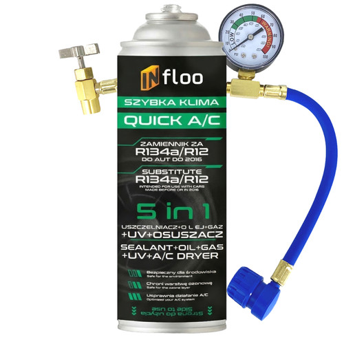 R134a aircon recharge kit 5in1 - aircon,