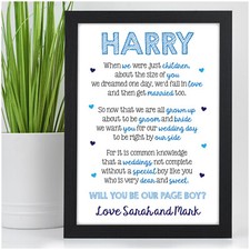 PERSONALISED Will You Be Our