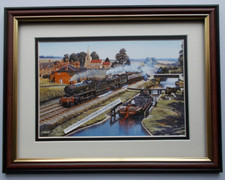 RAILWAY PRINT BY BARRY FREEMAN