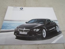 BMW 2004 6 Series Coupe  645Ci Sales Brochure rare early edition Classic car