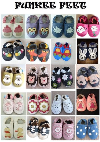 New soft leather baby shoes - new,