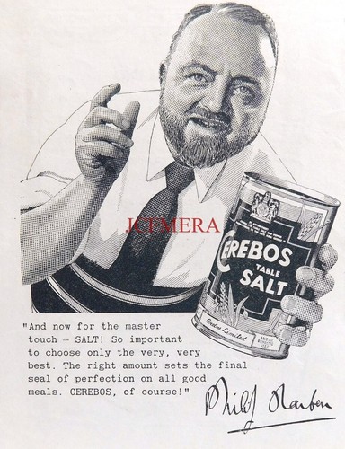 Cerebos table salt - 'cerebos',