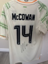 Luke McCowan Signed Celtic FC