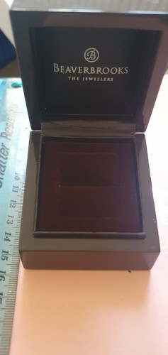 Vintage ring box brown - vintage,