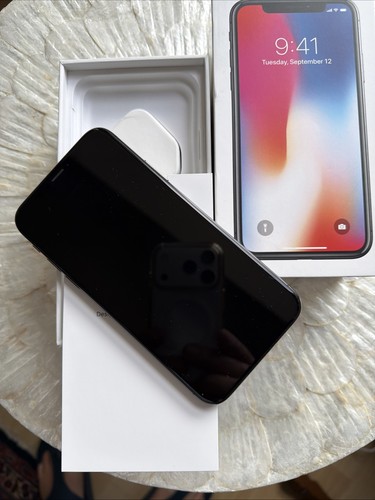 Apple iphone 64gb space grey - x,